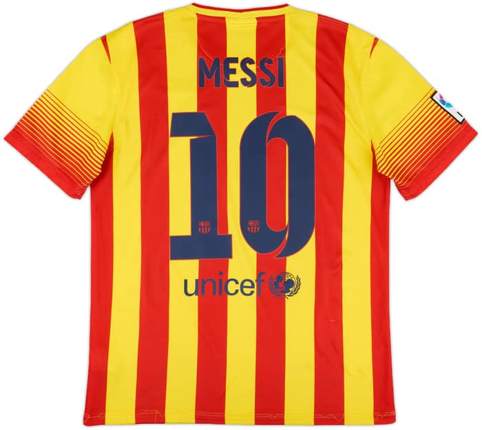 2013-15 Barcelona Away Shirt Messi #10 - 7/10 - (M)