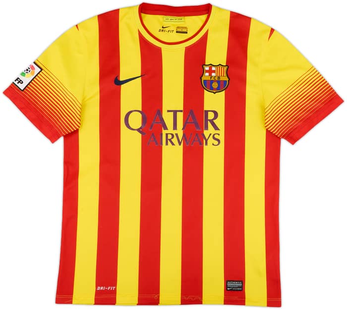2013-15 Barcelona Away Shirt Messi #10 - 7/10 - (M)