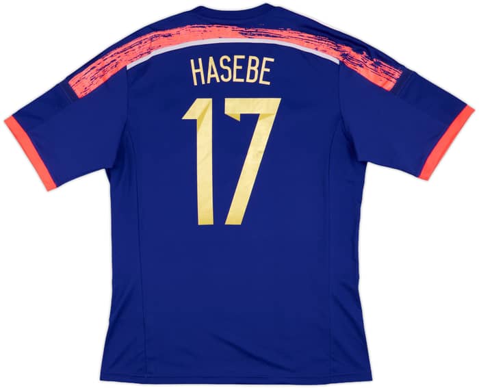 2013-15 Japan Home Shirt Hasebe #17 - 6/10 - (M)