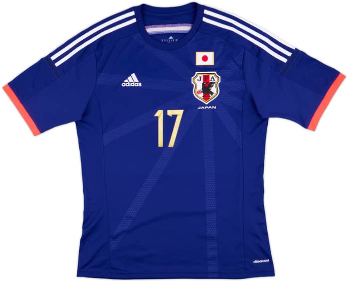 2013-15 Japan Home Shirt Hasebe #17 - 6/10 - (M)