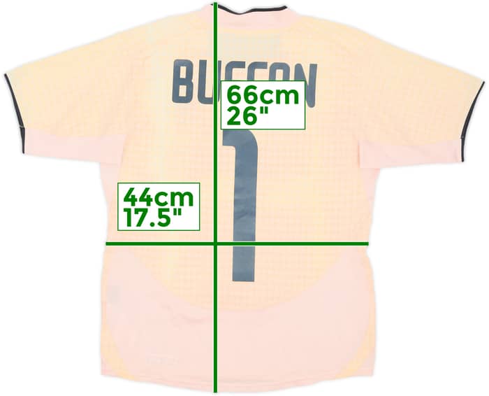 2003-04 Juventus Away Shirt Buffon #1 - 3/10 - (L.Boys)