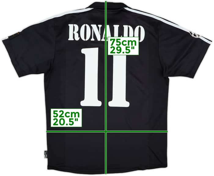 2002-03 Real Madrid Centenary Away Shirt Ronaldo #11 - 5/10 - (M)