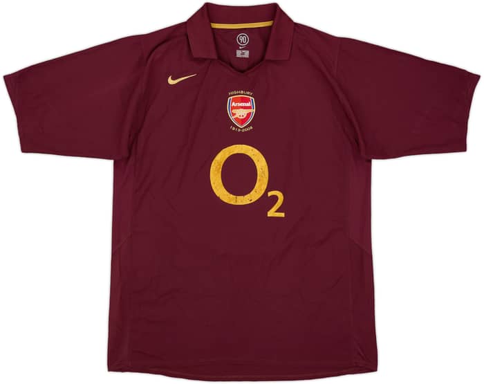 2005-06 Arsenal Home Shirt Henry #14 - 5/10 - (XL)