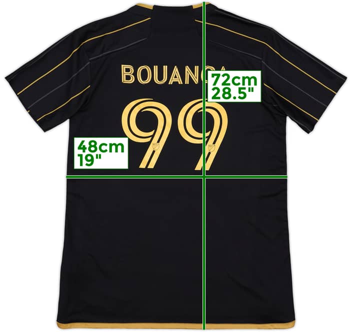 2023-24 Los Angeles FC Home shirt Bouanga #99 (Women's M)