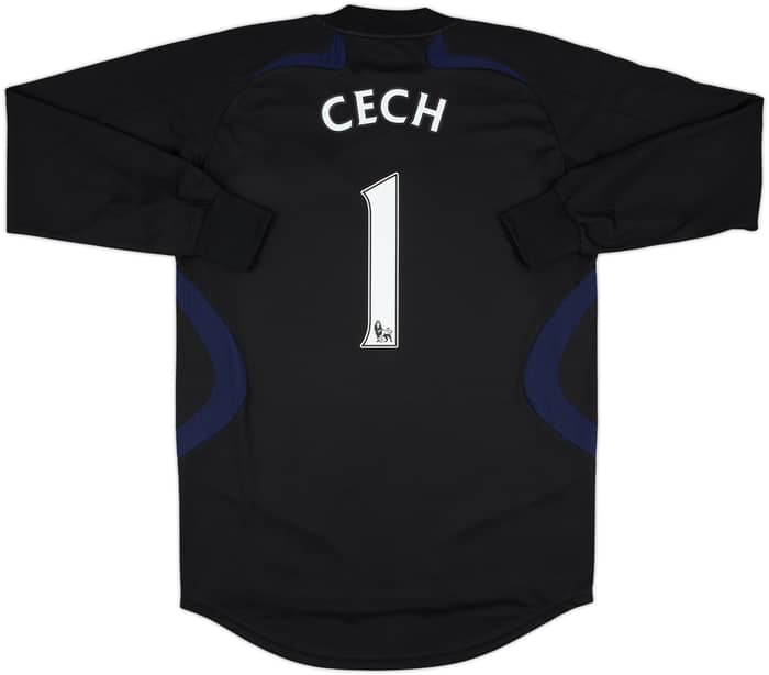 2007-08 Chelsea Player Issue GK Shirt Cech #1 - 6/10 - (M)