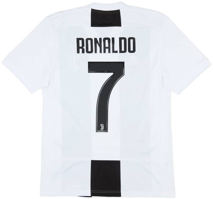 2018-19 Juventus Home Shirt Ronaldo #7 - 8/10 - (S)