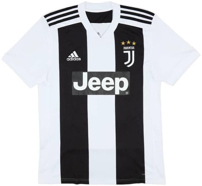 2018-19 Juventus Home Shirt Ronaldo #7 - 8/10 - (S)