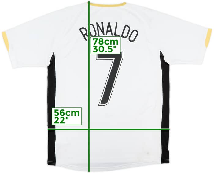 2006-08 Manchester United Away Shirt Ronaldo #7 - 6/10 - (L)
