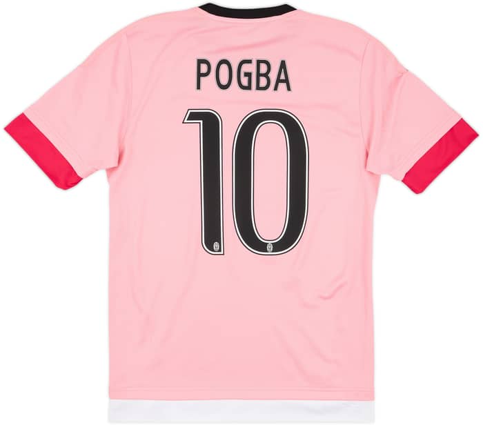2015-16 Juventus Away Shirt Pogba #10 - 9/10 (S)