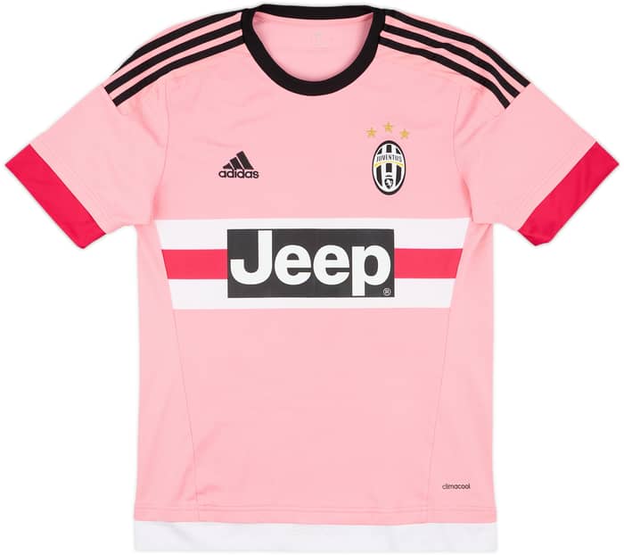 2015-16 Juventus Away Shirt Pogba #10 - 9/10 (S)