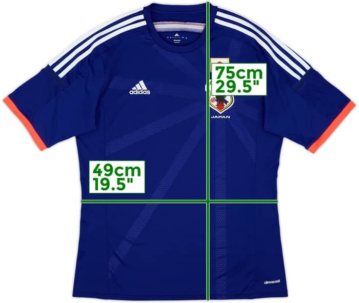 2013-15 Japan Home Shirt - 8/10 - (M)