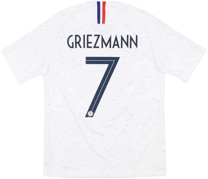 2018 France Away Shirt Griezmann #7 - 8/10 - (M)