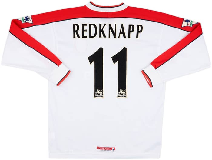 1998-99 Liverpool Away L/S Shirt Redknapp #11 - 9/10 - (M)