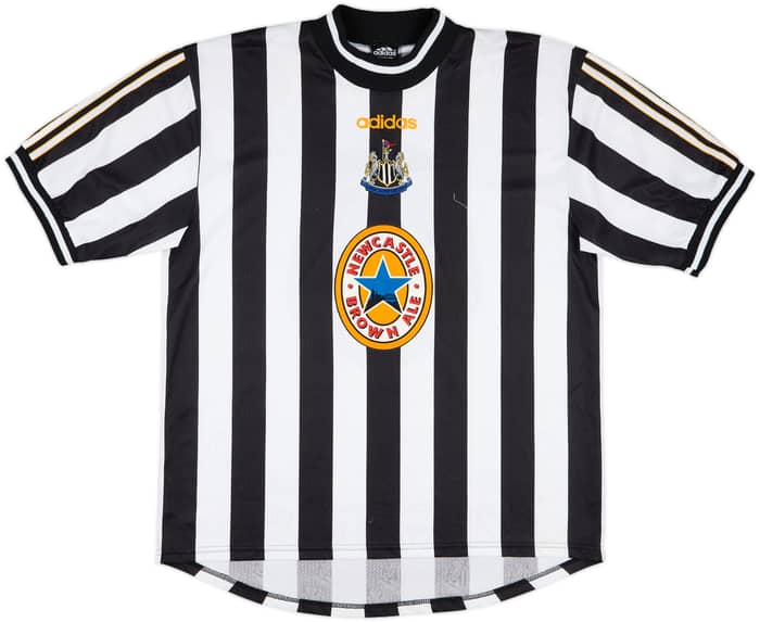 1997-99 Newcastle Home Shirt Shearer #9 - 8/10 - (XL)
