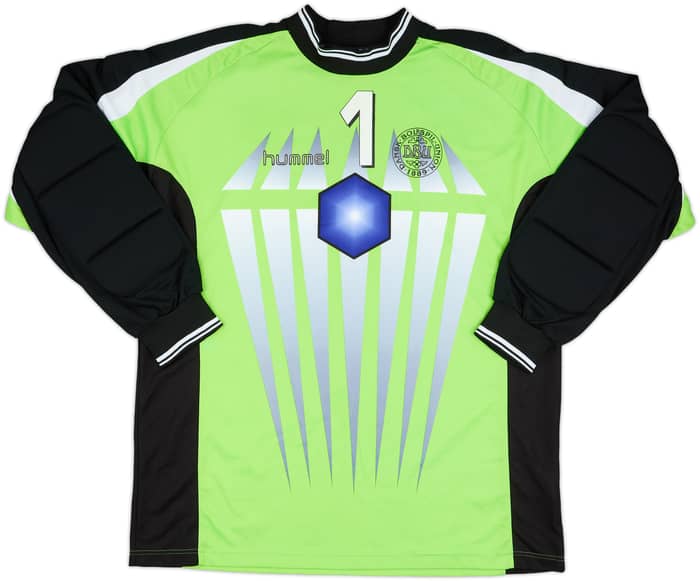 2000-02 Denmark GK Shirt Schmeichel #1 - 8/10 - (L)