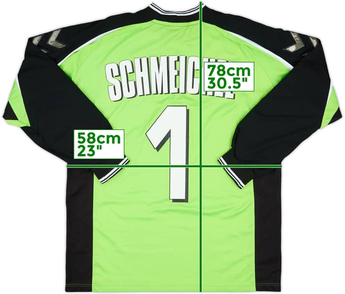 2000-02 Denmark GK Shirt Schmeichel #1 - 8/10 - (L)