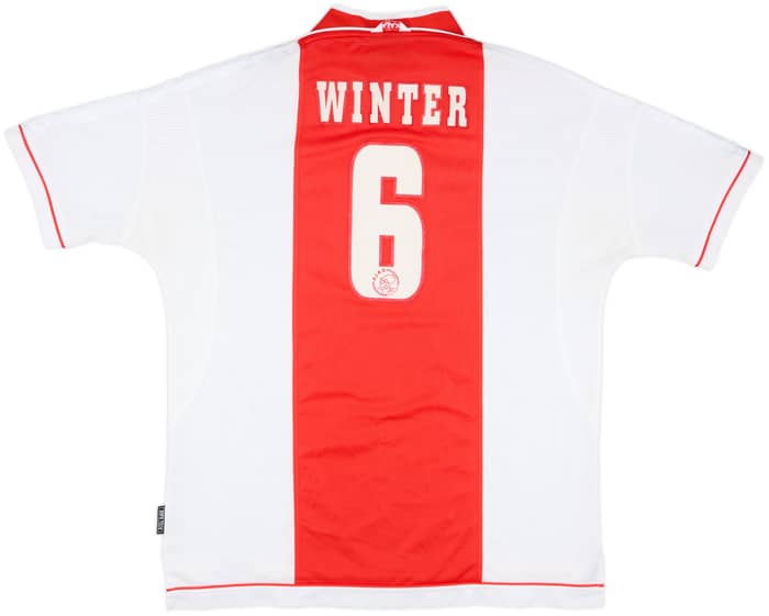1999-00 Ajax Home Shirt Winter #6 - 8/10 - (XXL)