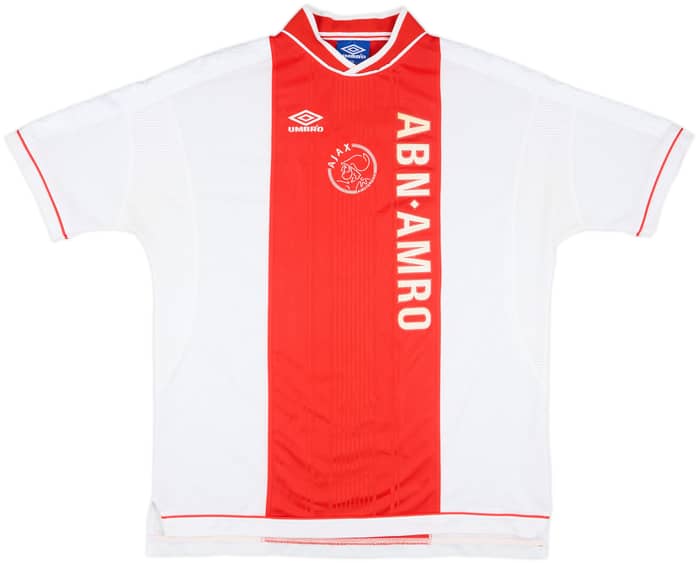 1999-00 Ajax Home Shirt Winter #6 - 8/10 - (XXL)