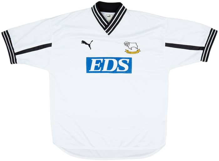 1999-01 Derby County Home Shirt - 8/10 - (L)