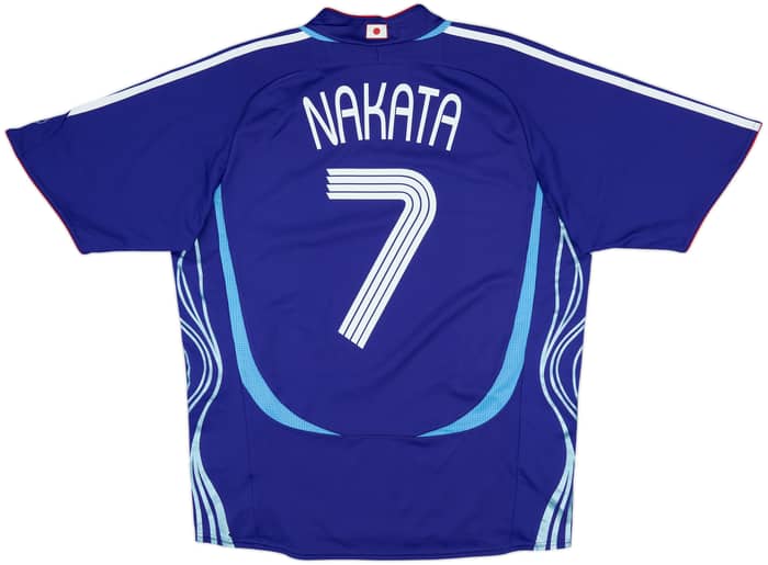 2006-08 Japan Home Shirt Nakata #7 - 7/10 - (M)