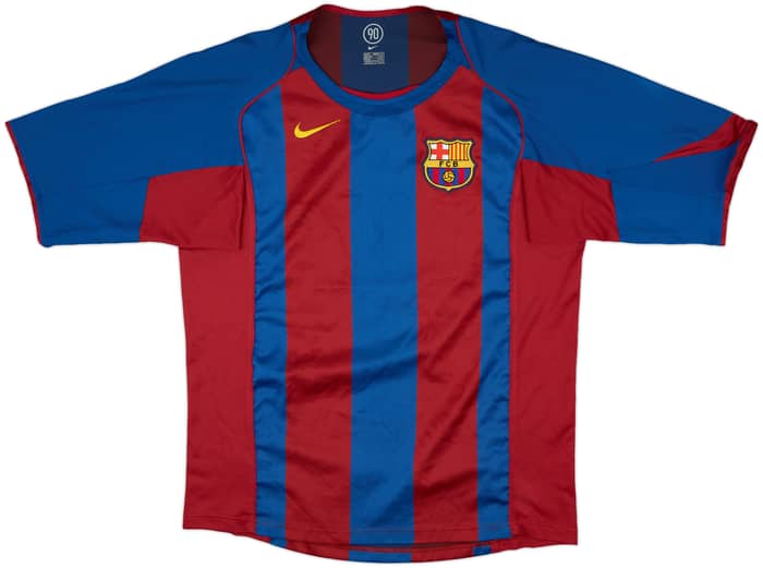 2004-05 Barcelona Home Shirt Messi #30 - 7/10 - (L)
