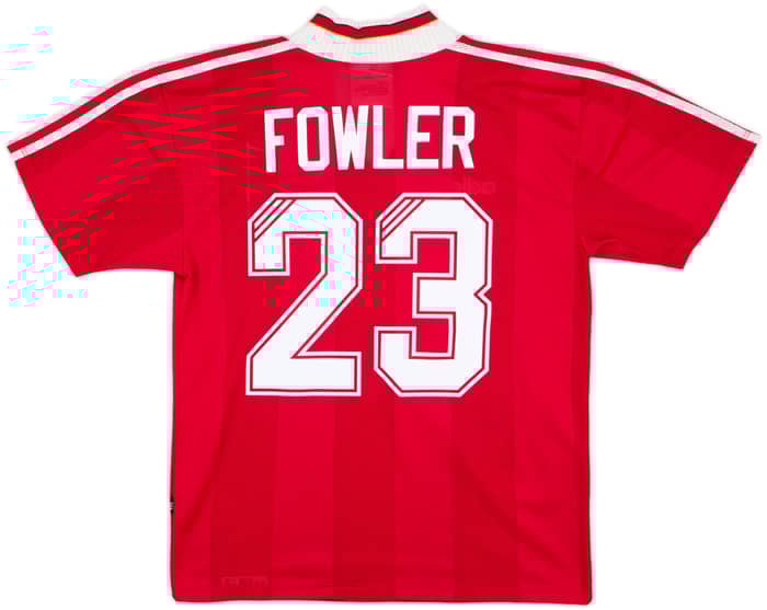 1995-96 Liverpool Home Shirt Fowler #23 - 9/10 - (M)