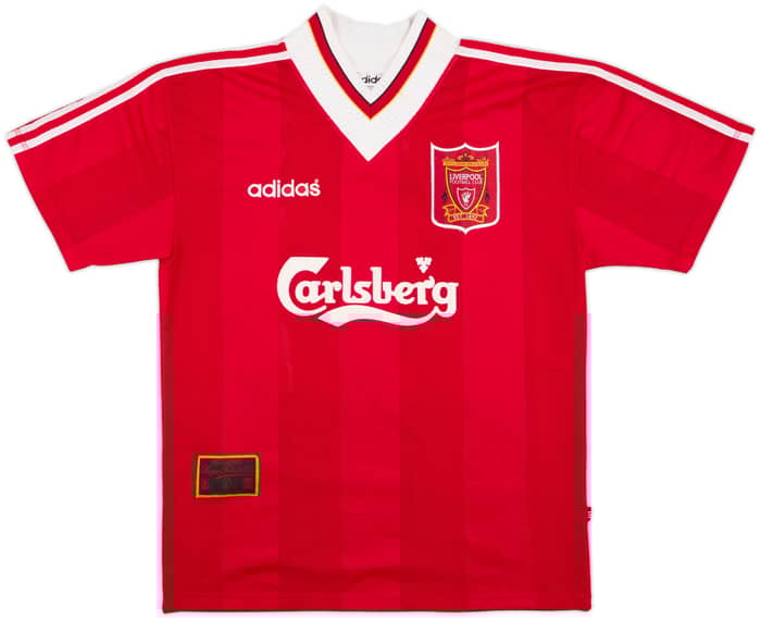 1995-96 Liverpool Home Shirt Fowler #23 - 9/10 - (M)