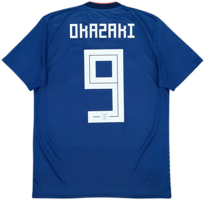 2018-19 Japan Home Shirt Okazaki #9 - 8/10 - (L)