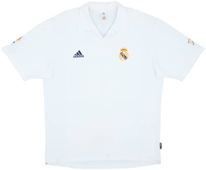 2001 Real Madrid Home Shirt Zidane #5 - 7/10 - (L)