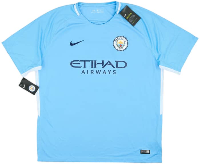 2017-18 Manchester City Home Shirt Silva #21 (XXL)