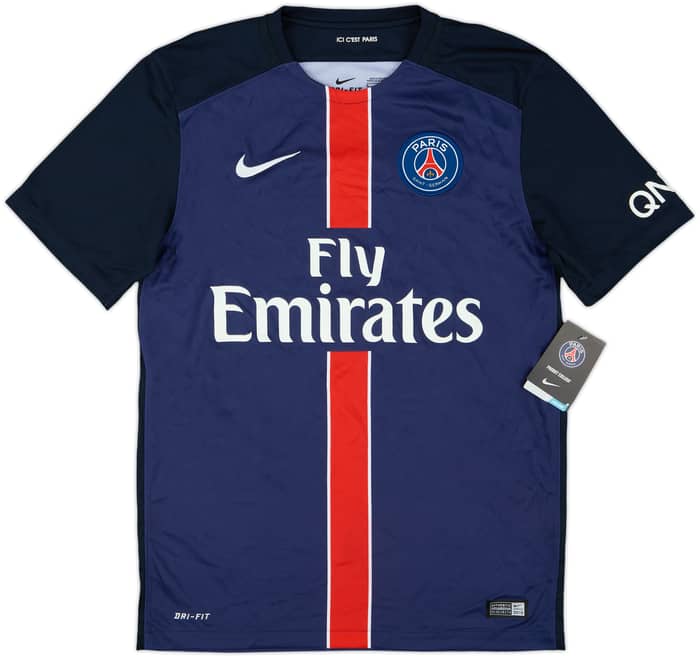 2015-16 Paris Saint-Germain Home Shirt Ibrahimovic #10 (S)
