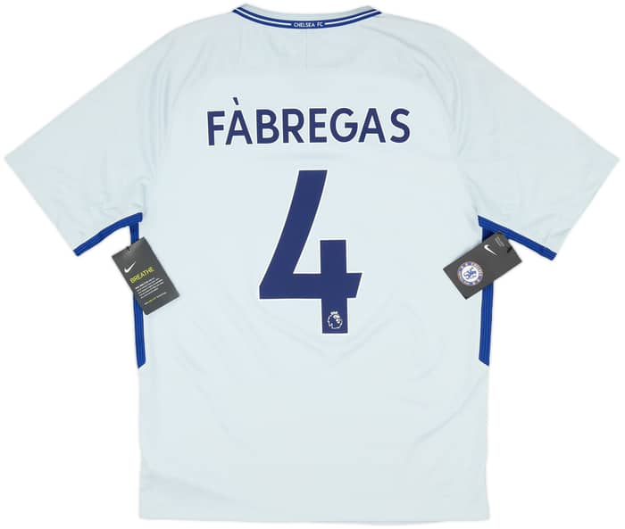 2017-18 Chelsea Away Shirt Fabregas #4 (M)