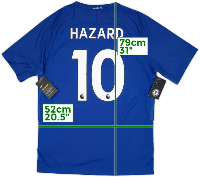 2017-18 Chelsea Home Shirt Hazard #10 (L)