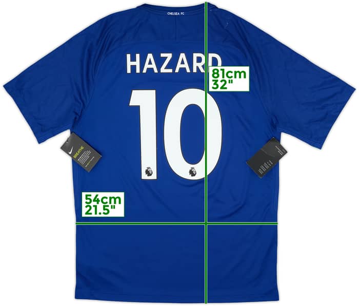 2017-18 Chelsea Home Shirt Hazard #10 (L)