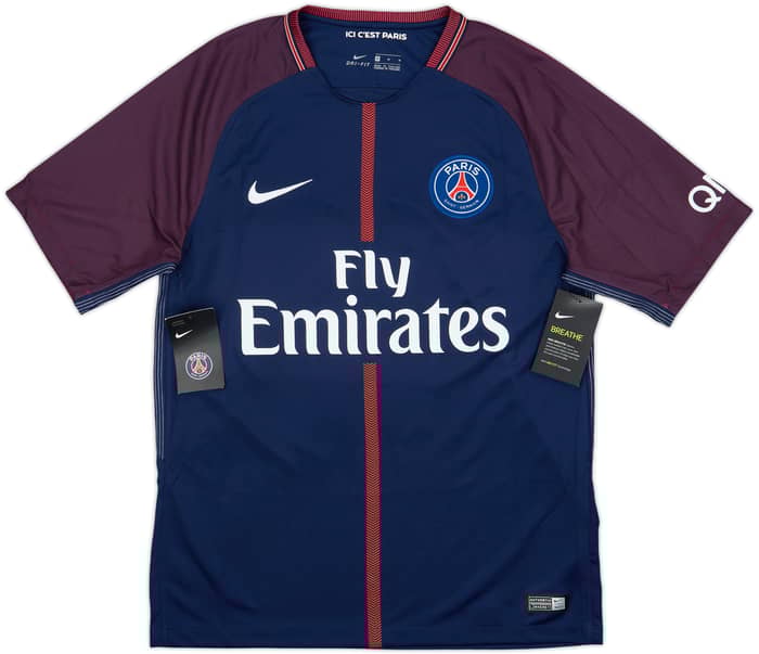2017-18 Paris Saint-Germain Home Shirt Mbappe #29 (M)