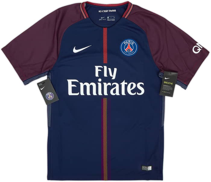 Camiseta de local del Paris Saint-Germain 2017-18 Cavani #9 (S)