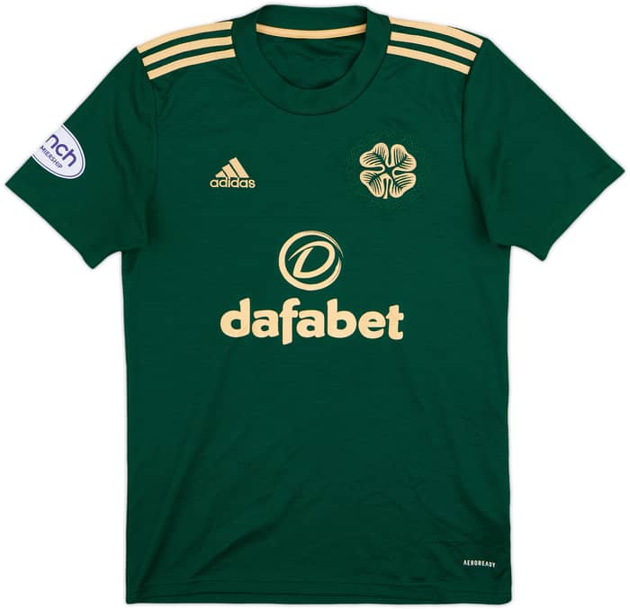 2021-22 Celtic Away Shirt - 8/10 - (S)
