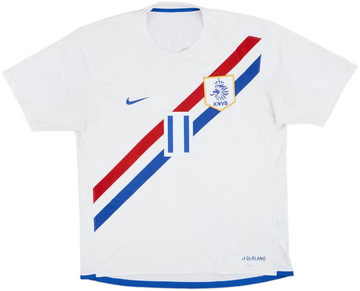 2006-08 Netherlands Away Shirt Robben #11 - 5/10 - (XL)