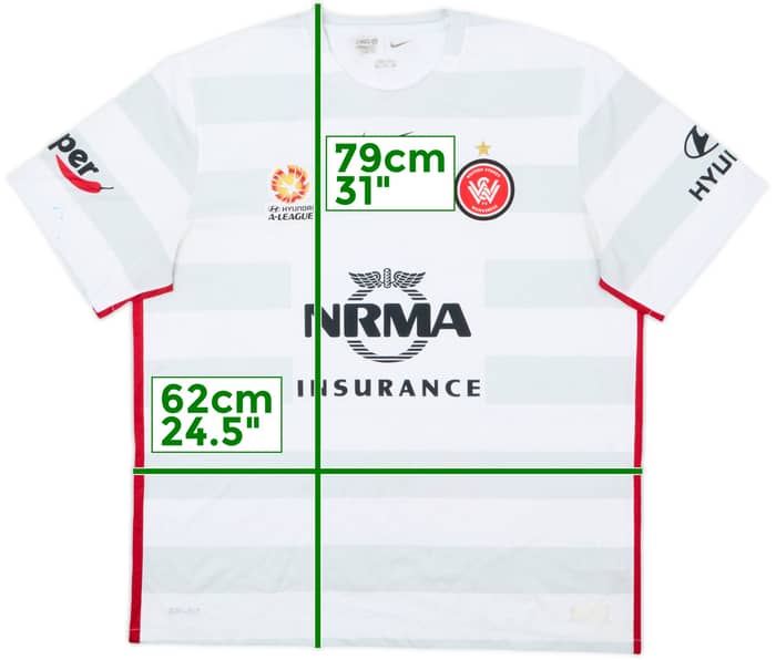 2015-16 Western Sydney Wanderers Away Shirt - 8/10 - (XXL)