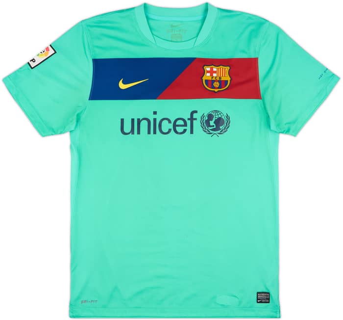 2010-11 Barcelona Away Shirt David Villa #7 - 9/10 - (M)