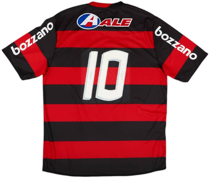 2009-10 Flamengo Home Shirt #10 - 9/10 - (M)