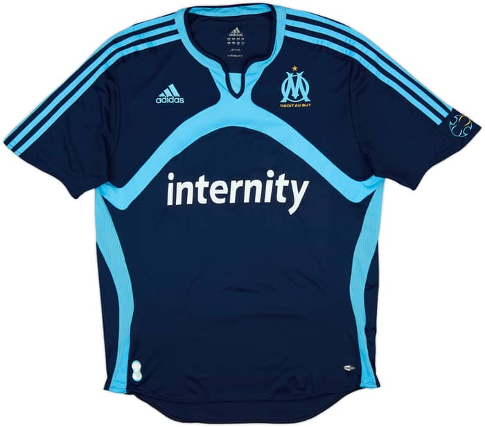 2006-07 Olympique Marseille Third Shirt Cisse #9 - 7/10 - (L)