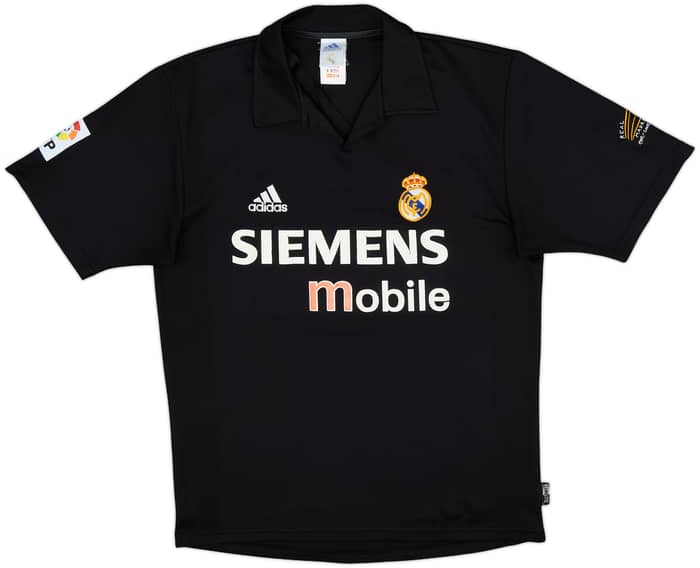 2002-03 Real Madrid Centenary Away Shirt Zidane #5 - 6/10 - (S)