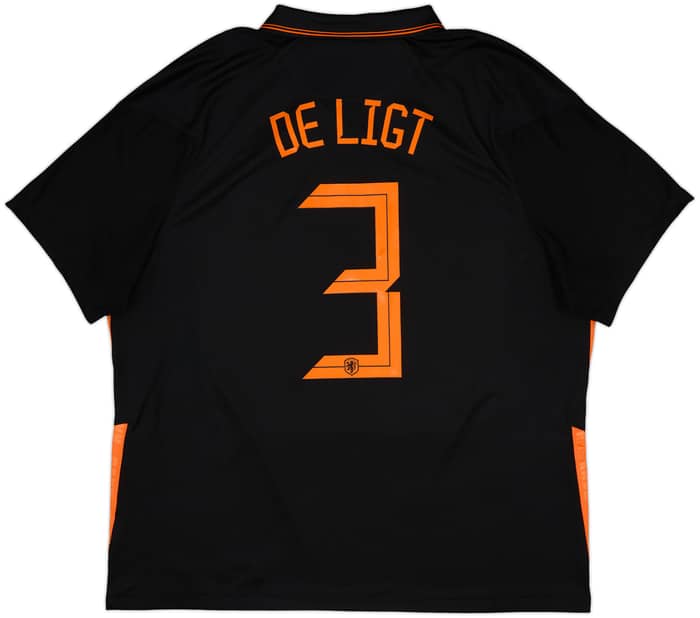 2020-22 Netherlands Away Shirt De Ligt #3 - 10/10 - (XXL)