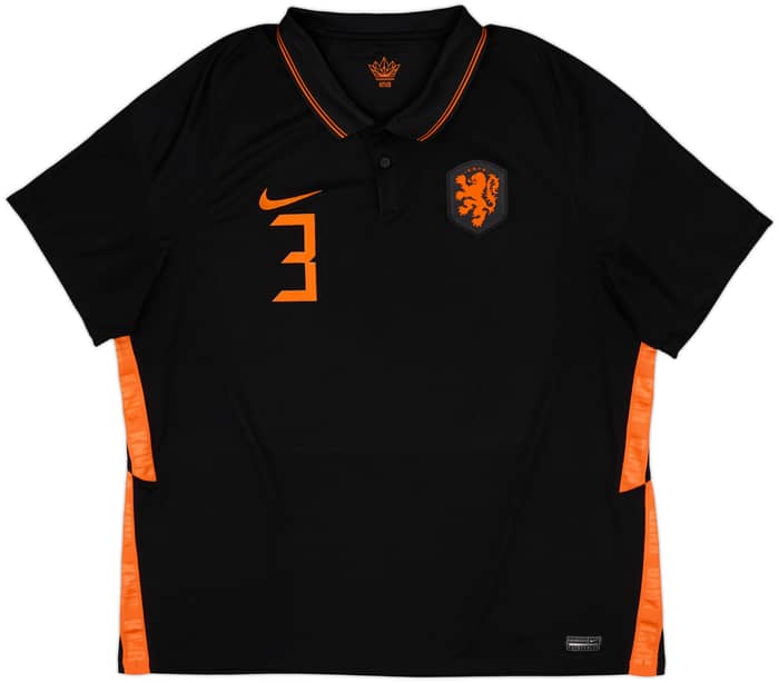 2020-22 Netherlands Away Shirt De Ligt #3 - 10/10 - (XXL)