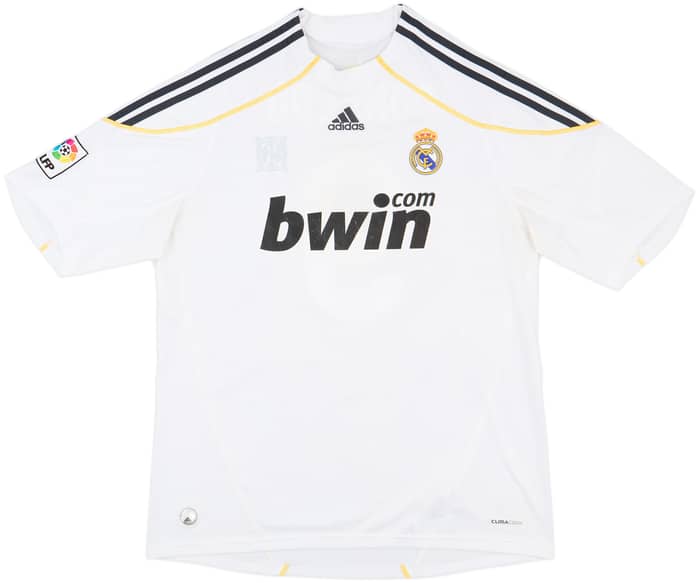 2009-10 Real Madrid Home Shirt Ronaldo #9 - 7/10 - (XL)