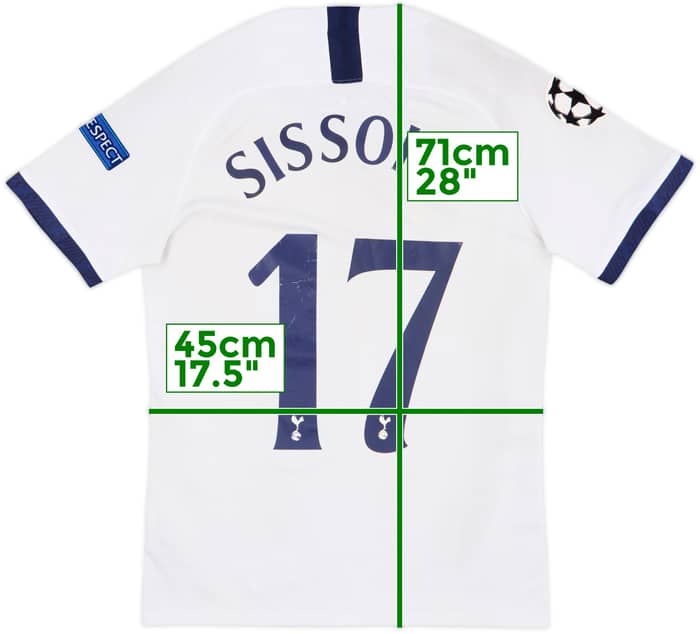 2019-20 Tottenham Home Shirt Sissoko #17 - 6/10 - (S)