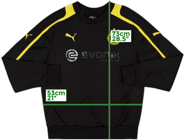 2012-13 Borussia Dortmund Puma Sweat Top - 4/10 - (M)
