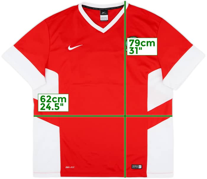 2014-15 Blackburn Nike Training Shirt - 9/10 - (XXL)