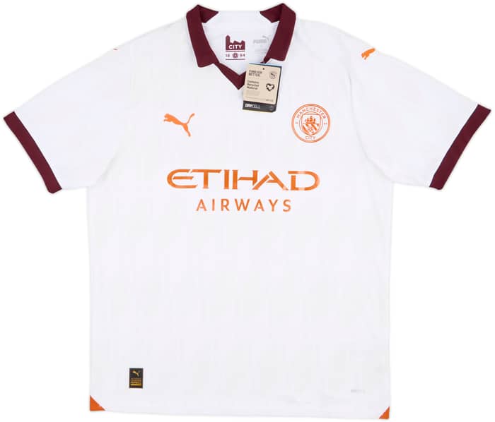2023-24 Manchester City Away Shirt De Bruyne #17 (L)